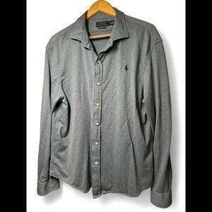 Polo Ralph Lauren Men’s Blue Long Sleeve Shirt Size XXL